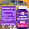 2 Pack 500mg Benfotiamine,Bioavailable B Vitamins Supplement, 240 Capsules