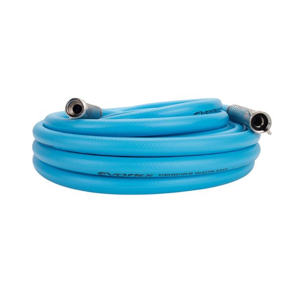 Camco EvoFlex 50-Foot Camper/RV Drinking Water Hose | Lead-Free, BPA-Free,