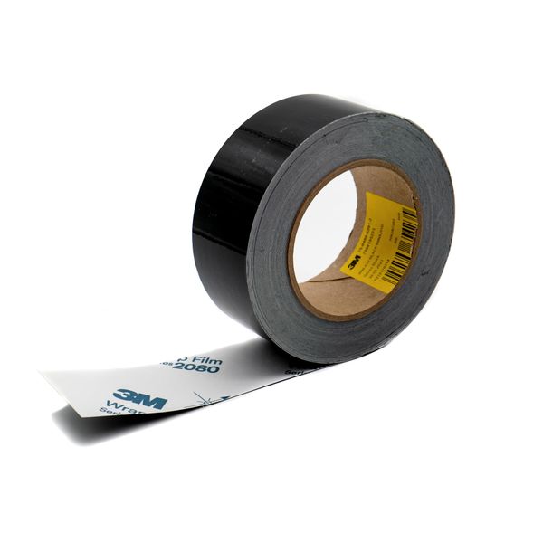 scheibentoenungPRO Zierleisten Folie - 5cm x 22,86m - 43,74€/m² 3M 2080 G12 - Chrome Delete Tape Schwarz glänzend