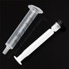 10PCS 2.5ML Reusable Plastic Syringe with Measurement Hydroponics Plastic Nutrient Measuring Nutrient Syringe Tools Sampler