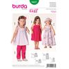 Burda Style Sewing Pattern B9437 Toddler's Co-ordinates
