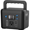 Portable Power Station 200W External Battery Charger Flashlight Solar Generator