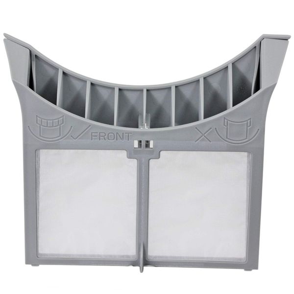 Spares2go Hinged Lint Screen/Fluff Filter for Electra Tumble Dryers (Grey)