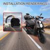GOOFIT 6 Pin Voltage Regulator Rectifier for 125cc 150cc 200cc 250cc Scooter
