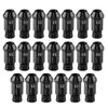 Hlyjoon 20 Pack M12X1.5 Aluminium Wheel Nuts, Black