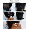 Refrigerators Compressor Start Relay Fit for GE Freezer Replace WR07X10084, Fridge Compressor Start Relay
