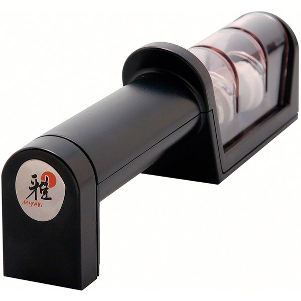 MIYABI Knife sharpener, ceramic discs