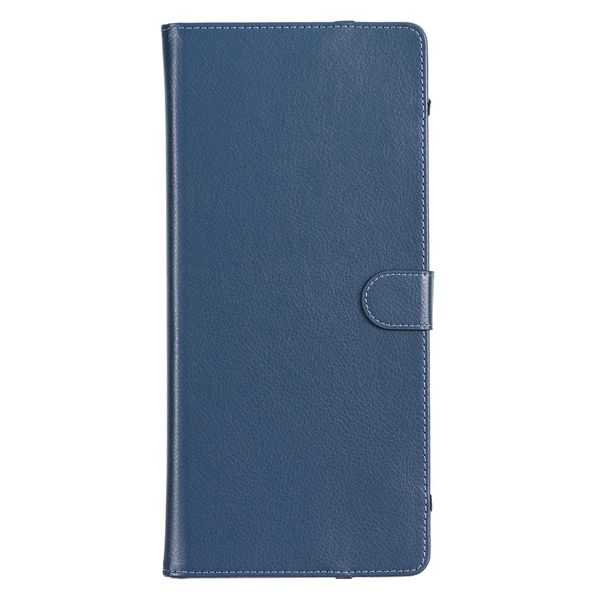 King Jim Digital Memo Pomera DM250 Compatible Case Cover Leather Notebook (Navy)
