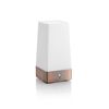 Auraglow Wireless PIR Motion Sensor Table Lamp Super Bright LED Battery Powered Hallway Night Light - Square - 1 Pack