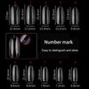 Oval Shaped False Nail Tips Full Cover 500PCS Clear Nails for Acrylic Nail Tips