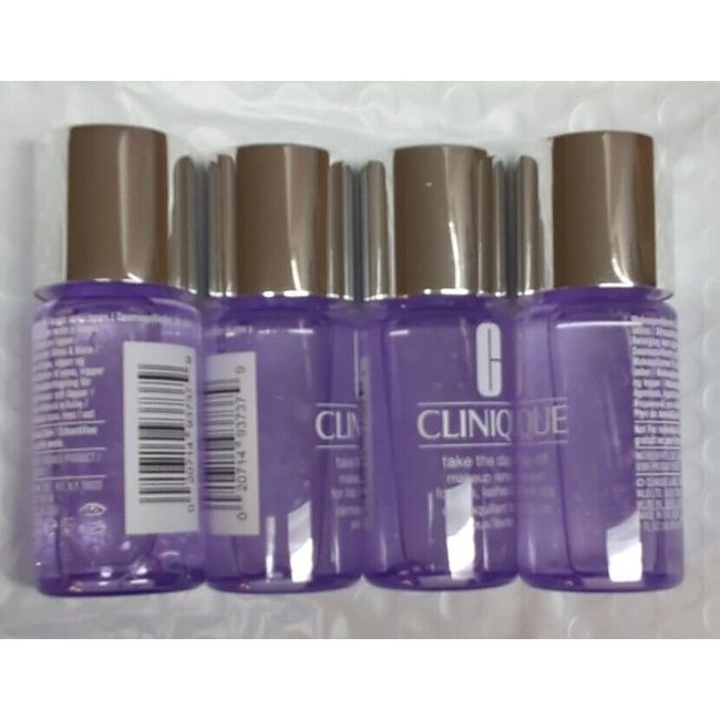 Lot 4 Clinique Take the Day Off Makeup Remover Eyes&Lips 1 oz/30 ml/ea =4oz $23