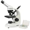 AmScope 40X-1000X Sturdy LED Student Science Microscope + Slides & Pen Light