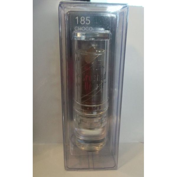 Revlon #185 CHOCO-LUST Brown Crushed Velvet Lipstick Cream Women .134 oz New