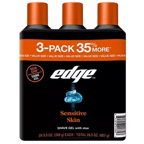 Expect More Edge Advanced Shave Gel (9.5 oz, 3 pk.)