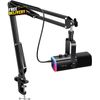 XLR/USB Gaming Microphone Set Dynamic PC Mic for Streaming Podcasting Compute...