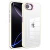 CeleBerry iPhone 16 Case Clear Clear Case Transparent Thin White Cream Metallic