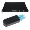 ECSiNG LC Glasfaser Glasfaserkabel Adapter 10Gb 40Gb OM3 Multimode 50/125 Loopback Adapter für Testanwendungen Teststecker Multimode