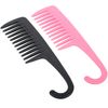 TRIXES Pack of 2 Shower Combs Wide Toothed Perfect for Hair Detangling