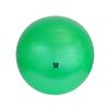 CanDo Exercise Ball, non-slip, inflatable, green, 65cm