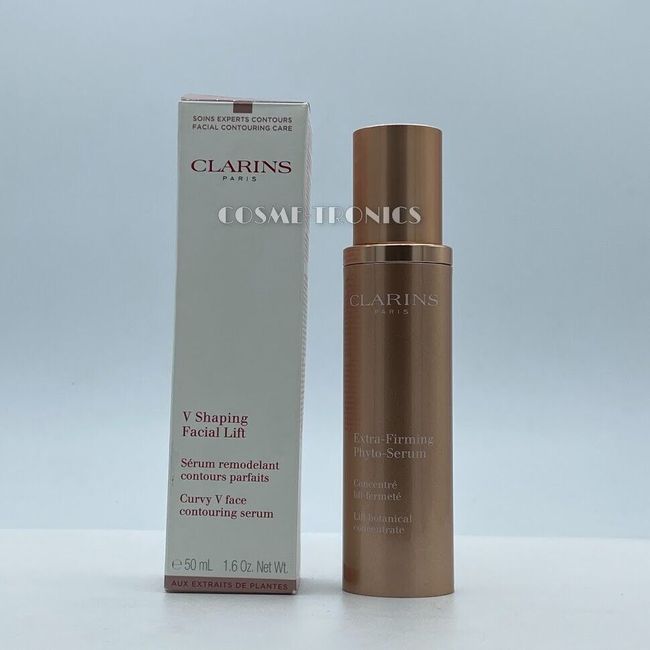 Clarins Curvy V Face Contouring Serum 1.6 Oz / 50 mL - BOXED