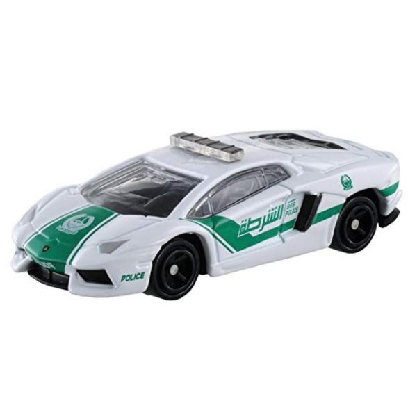 Tomica No. 087 Lamborghini Aventador LP700-4 Dubai Police spec diecast car