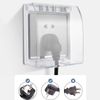 Switch Plug Waterproof Box, Transparent Waterproof Socket Box, Transparent Socket Box, Suitable for Bathroom Sockets (Screw Type)