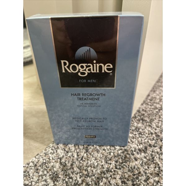 Rogaine Hair Regrowth Treatment for Men Upjohn From The 80s In Original Plastic