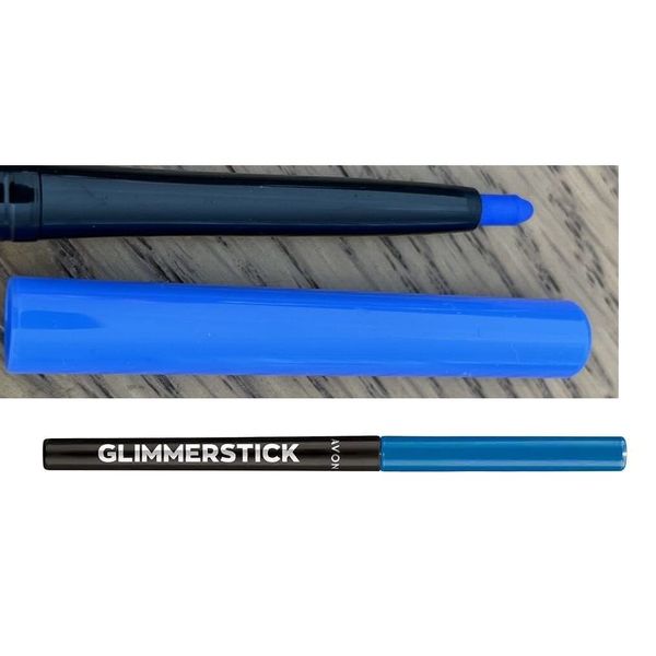 Avon Anew Glimmerstick Azure Blue Retractable Pencil Eyeliner