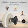 Loud Alarm Clock with Wireless Bed Shaker, Vibrating Dual Alarm with Light Wake