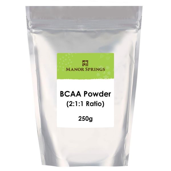 BCAA Powder (2:1:1 Ratio) 250g by Manor Springs
