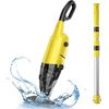 Handheld Pool Vacuum, Rechargeable Pool Cleaner with 6000mAH 60mins Running Time