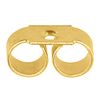 A&S 4 PAIRS 9CT GOLD HALLMARKED REPLACEMENT EARRING BACKS BUTTERFLIES 5MM