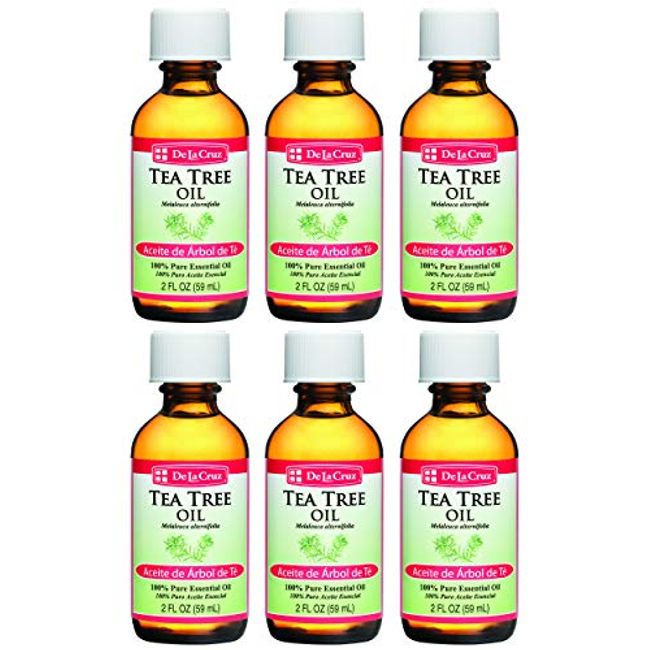 De La Cruz® 100% Pure Australian Tea Tree Essential Oil 2 FL. OZ. (59 mL)