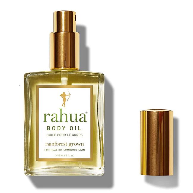 Rahua Body Oil 2 Fl Oz, with Omega-3 and Omega-9 Fatty Acids, Antioxidants, Carotenoids, and Vitamins C and E for deep moisturize and heal dry skin, hydrating body oil is, Best for all skin types