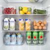12 Pack Multi-Use Clear Plastic Storage Bins for Kitchen, Bathroom, Office, Pant