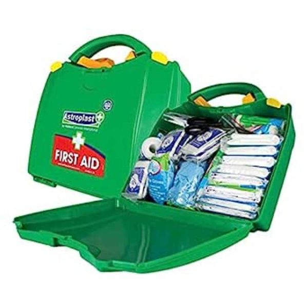 HS1 Traditional First-Aid Kit For 10 Persons in Green Box