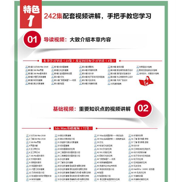 中文版3ds Max 2018从入门到精通 3dmax教程（微课视频 全彩版）3dmax c4d教程三维设计