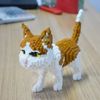 Balody Standing cat. Nanoblocks assembly kit. 1390 pieces