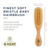 Kent Cherrywood White Bristle Baby Brush