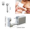 3 Pack Nose Piercing Kit, Disposable Safety Self Nose Piercing Gun with 10 Piece Nose Rings Studs, Home Nose Percinging Kit Gun Tools