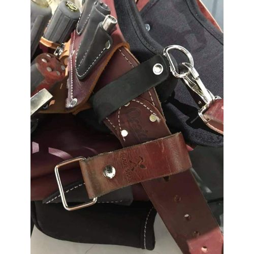 Tape Measure Holder Leather Belt Clip Drill Impact Tool Holster Heavy Duty Multitool