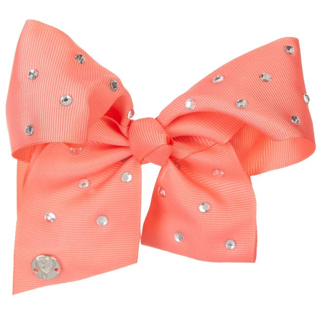 JoJo Girls Siwa Signature Collection Coral w/Rhinestone Bow