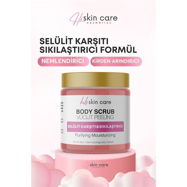 Vücut Peelingi Besleyici Arındırıcı Nemlendirici Body Scrub Selülit Karşıtı Ve Sıkılaştırıcı