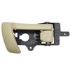 PT Auto Warehouse HY-2509E-RH - Interior Inner Inside Door Handle, Beige - Right Passenger Side