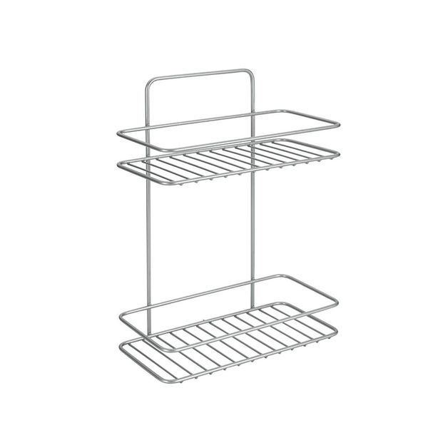 Metaltex Reflex Shelf, Silver, 35 x 12.8 x 26.3 cm