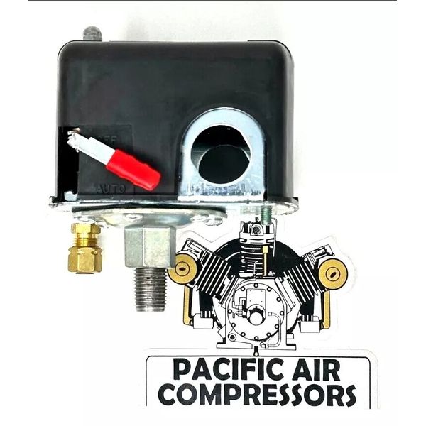 9013FHG12J52X SQUARE D PRESSURE SWITCH W/ ON-OFF LEVER