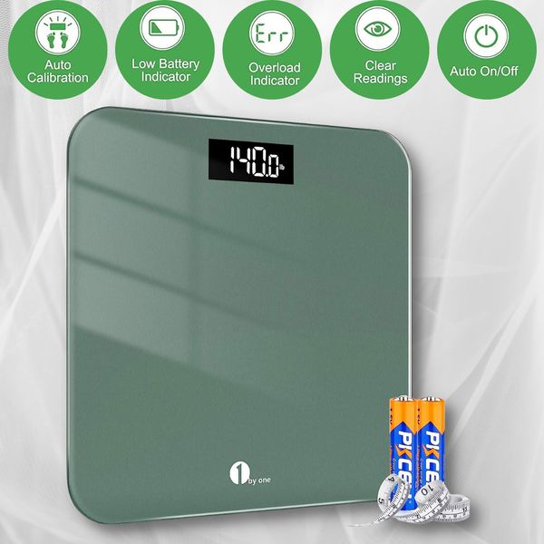 Digital Body Weight Scale Bathroom Scale With Large LED Display, 400 Lbs