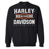 Harley-Davidson Men's Varsity B&S Logo Pullover Fleece Sweatshirt, Black (4XL)