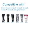 Charger Replacement for Braun Charger, 12V Power Cord Compatible with Braun Shaver Series 3/7/5/1/9, Razor 3040s 310s 340S; 5190cc 5040s; 740S 7865cc; 9290cc 9095cc and more models