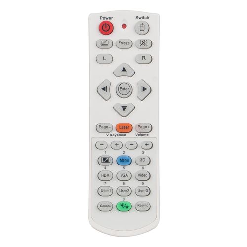 ECONTROLLY IR1304L Replacement Remote Control Compatible for Aptus/ViewSonic/Optoma Projector LM-2401 X345 X355 X412 X416 ZH403 4K550 EH415e EH415ST W319UST W320UST W330UST W331 W341 W345 W355 W412